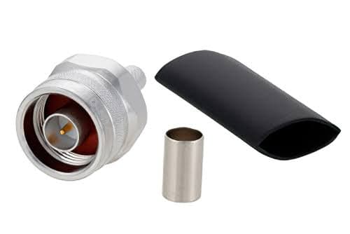10-units min. Generic Brand  N/MALE CRIMP CONN FOR LMR240 - EZ-240-NMH-X