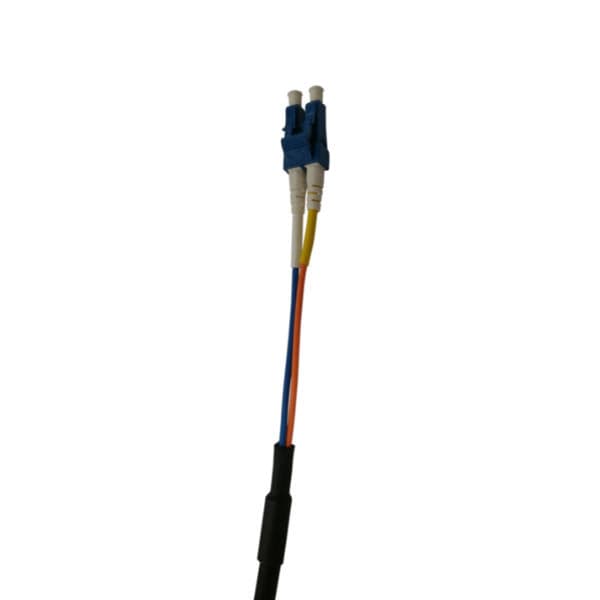 3-units min. Rosenberger  OUTDOOR FIBER OPTIC DUPLEX. SIDE A:PRE-TERMITATED W/ SC-DUPLEX, 1M FAN OUT LEGS. SIDE B: PRE-TERMITATED W/ LC-DUPLEX. HEAVY DUTY 200 CONNECTORS, CAPTIVE PROTECTION CAPS, 10M - FB-L98B-191-10000