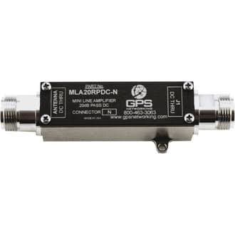 GPS Networking, Inc. MLA20RPDC-N - Line Amplifier, 20db Regulated Pass Dc, Mini Housing, N-fema
