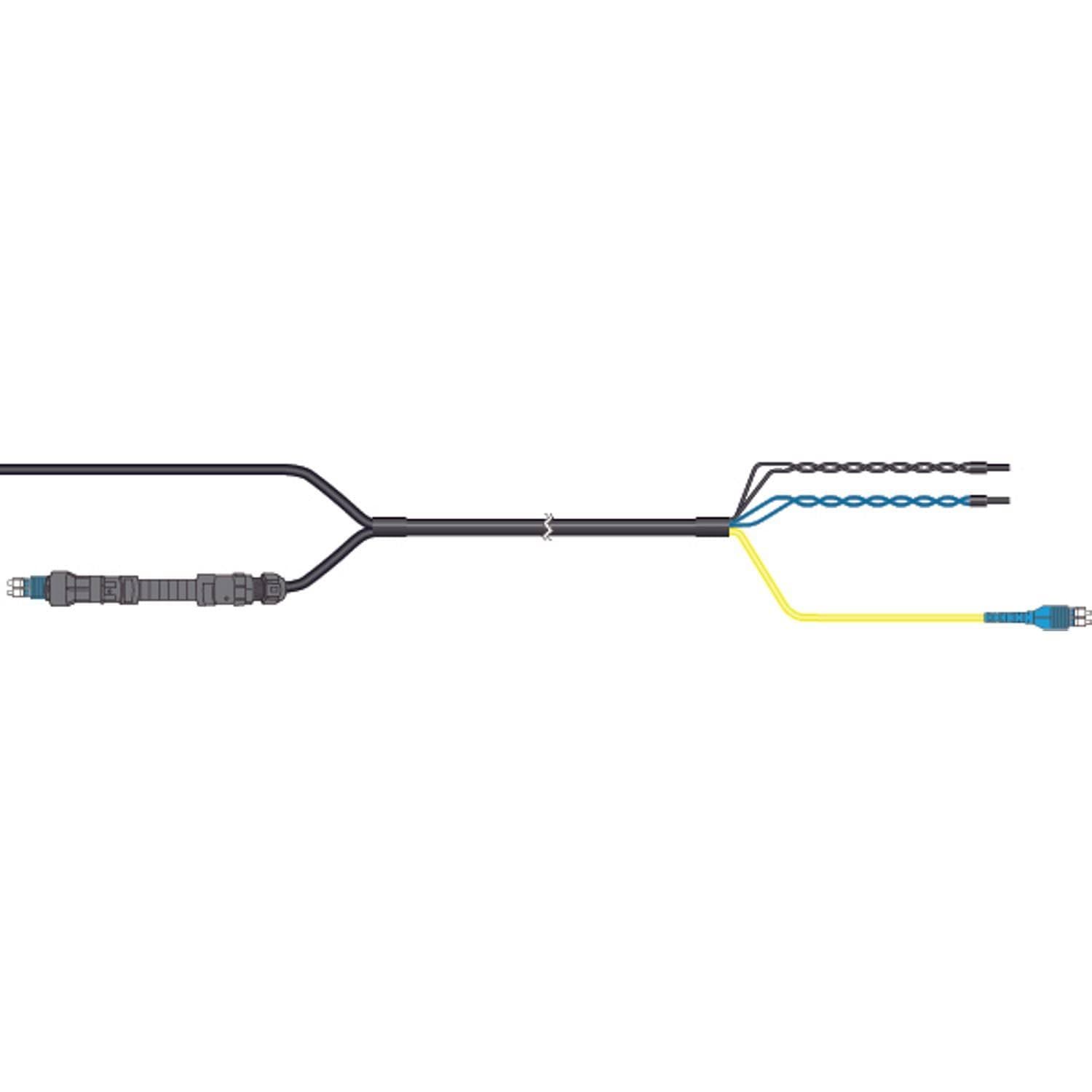CommScope HFT412-2S29F-30 - Hybrid Cable Assembly, 4 Power Conductors 12 Awg, 2-fiber, P