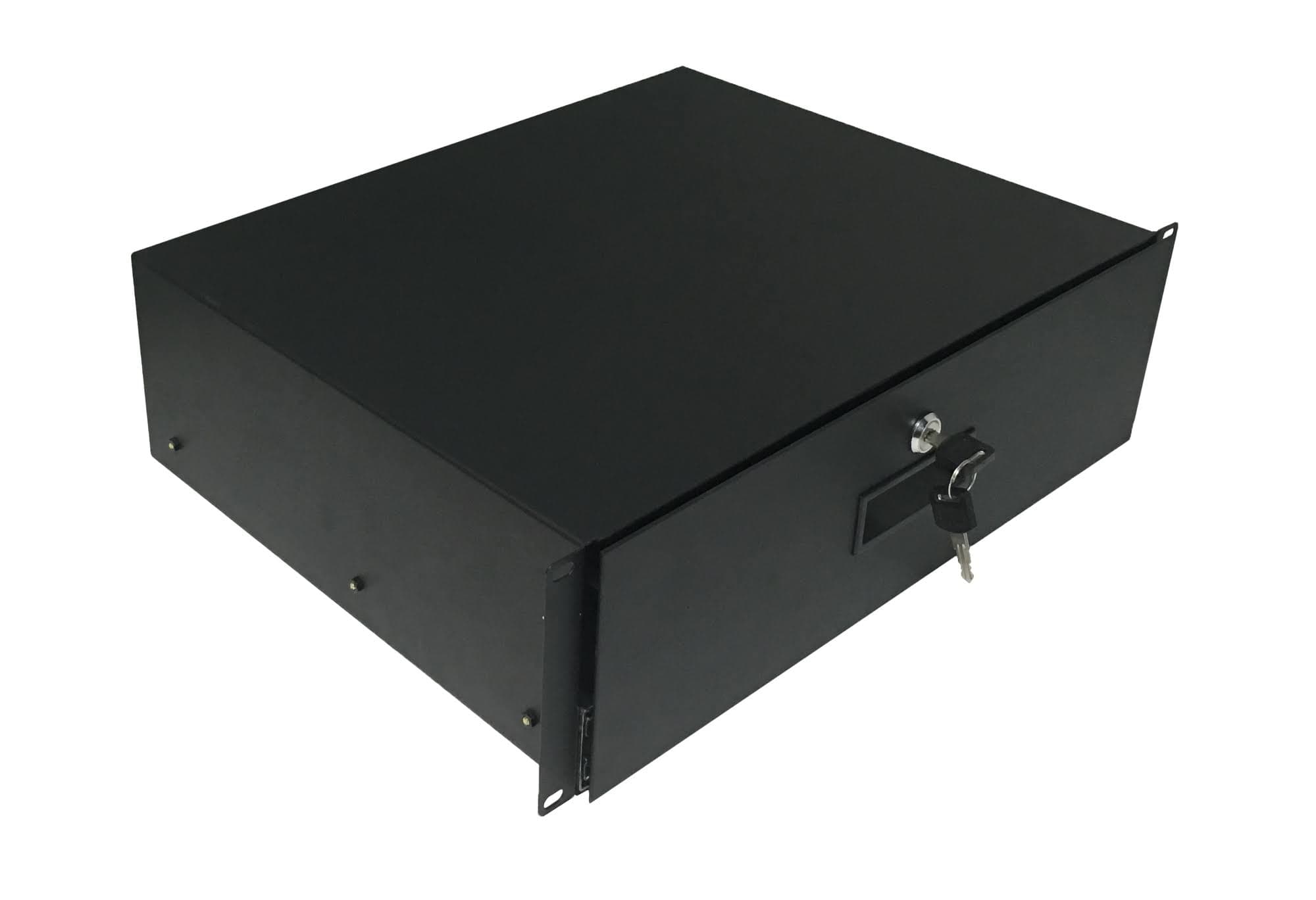 Teledata Express 120253BK - Locking Drawer Rm,3u For 19"rack