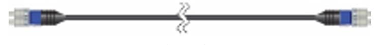 2-units min. CommScope  Heliax Fiberfeed Discrete Tail, Armored 6 Mm Furcation Cable - FJ-2SM-015A-0.75M
