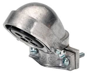 9-units min. Bridgeport Fittings, LLC  1-1/4" Weather Head, Clamp Enter Cap - 1254