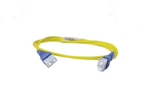 10-units min. Rosenberger  Fiber Optic Duplex Patchcord, Connector Side A: Lc-compact, Connector Side B: Lc-compact, Cable Type: Frnc-lszh Indoor Cable, Yellow. Length 3.0 M - FB-L98B-189-3000