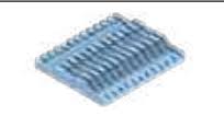 4-units min. Preformed Line Products  KIT BLOCK SPLICE TRAY, COYOTE STICK ON - 11622040