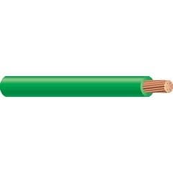 Premier 112250710 - Ground Wire Solid Conductor #6 Gauge With Green Pvc Insulation Reel 500 Feet