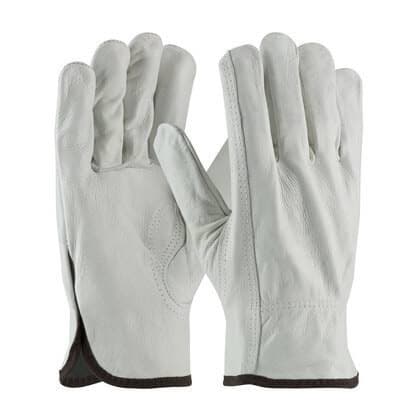 50-units min. Protective Industrial Products  Gloves Leather Lightweight L - 68-163/L