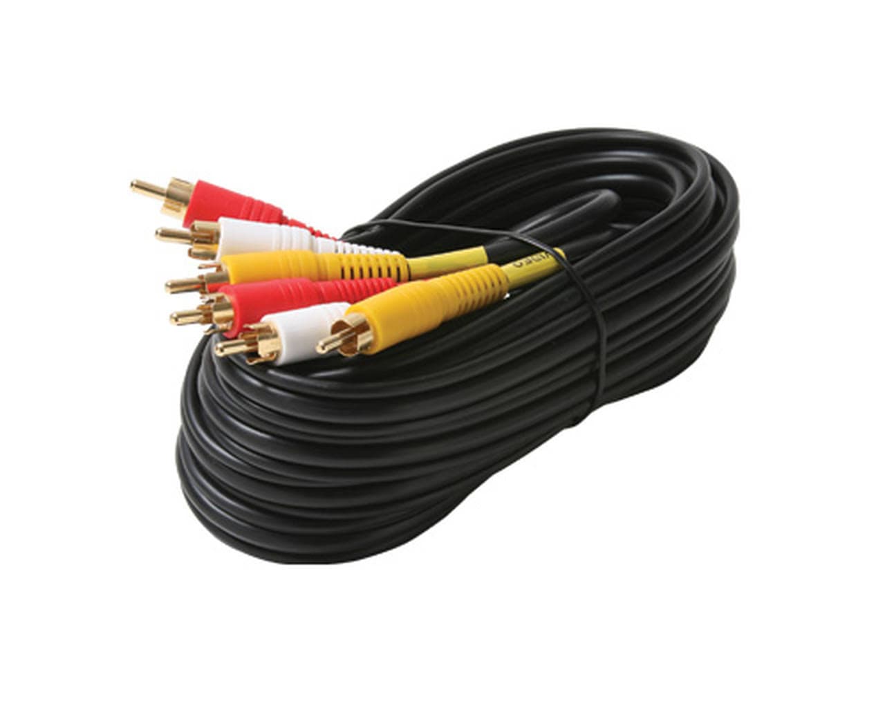 20-units min. Steren  Dvs - 6 Stereo 3-rca Video Patch Cord - PP-206-275