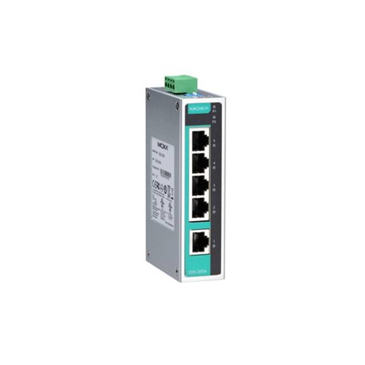 Moxa EDS-205A - *Rugged 5x10/100BseT(X) PRt UnMngd Swch