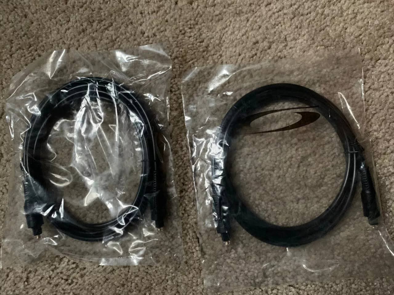43-units min. Holland Electronics  Cable Toslink Audio Optical 6 Ft. Six  6  Ft. Toslink Optical Patch Cable Provides Mulitchannel Digital Audio Output From Set Top Box To Dolby Digital And Dts Surround Sound Receivers That Offer The Toslink Interface - ASB5700-6