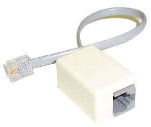 3-units min. Wilcom  Filter Radio Frequency Modular Ivory. Single Pair Filter W/modular Connector And Line Cord   Attenuate Rfi Up To -57 Db. Requires No External Grounding   Balanced To 600 Ohms With Off-hook Insertion Loss >0.1 Db At 1004 Hz. - 30032298-01
