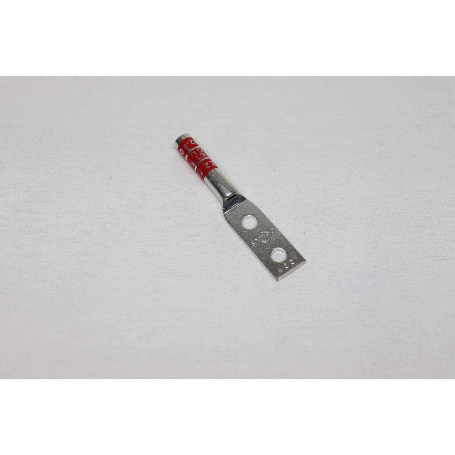 3-units min. Rosenberger  #8 2 HOLE 1/4" LONG BARREL RED 5/8" SPACING WITH WINDOW - ATTRM60-8/6-2TR
