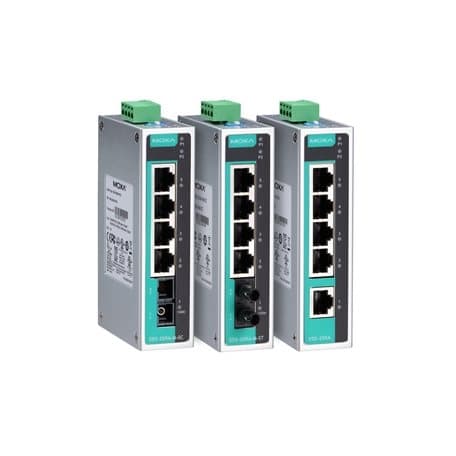 Moxa EDS-205A-M-SC - *Unmanaged switch with SC connector