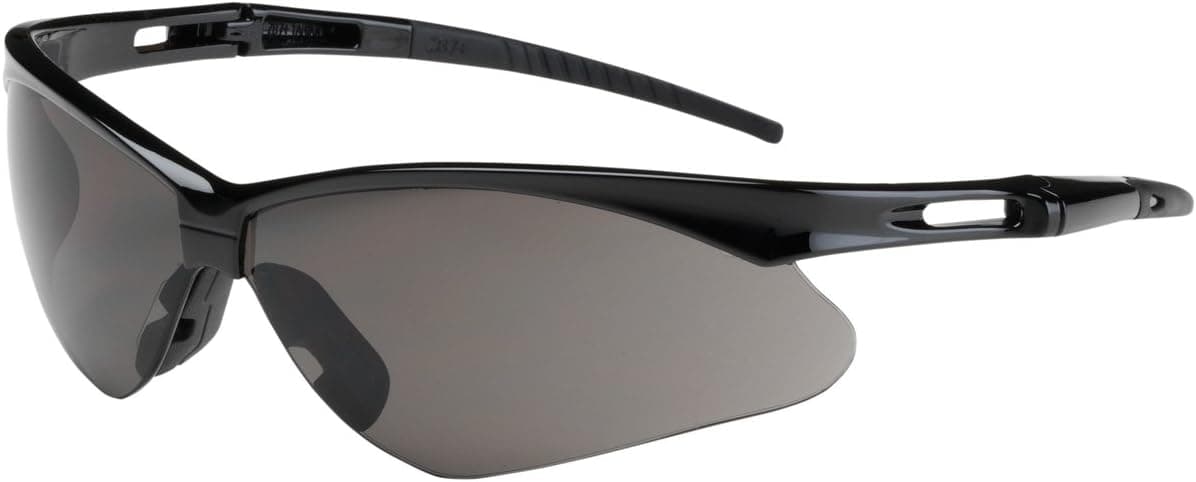 47-units min. MSC Industrial Direct 250-AN-10112 Standard Safety Glasses-Grey Lens and Black Frame - Anti-Fog, Impact-Resistant, Scratch-Resistant, UV-Protective, Neck Cord Included - 250-AN-10112