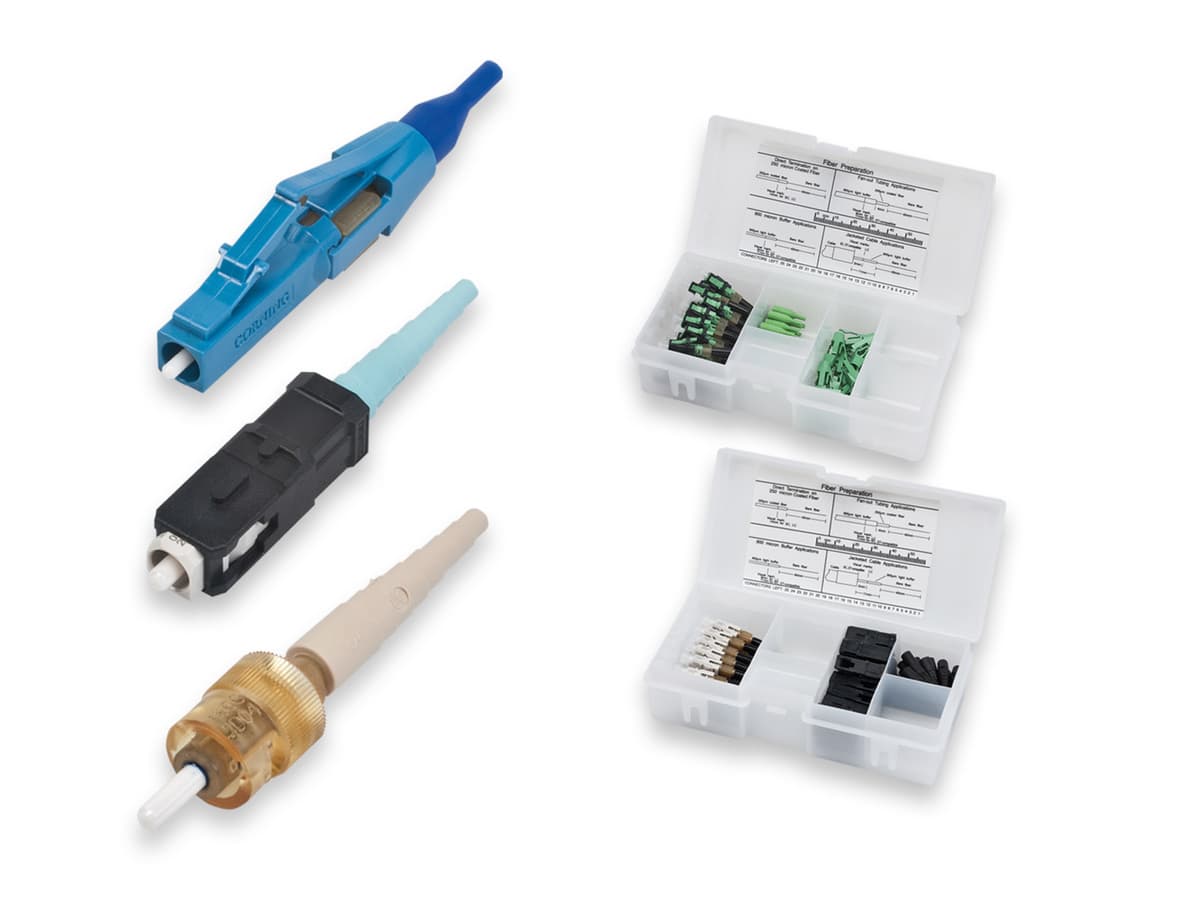 4-units min. Corning  Fiber Connector Om3/4 Lc Unicam - 95-050-99-X