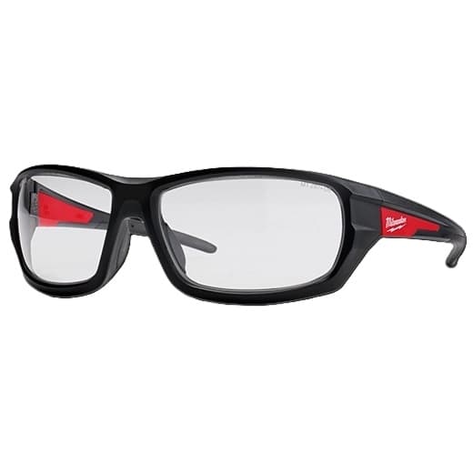 Milwaukee Tool 48-73-2021 Clear Performance Safety Glasses with Fog-Free Lenses (Polybag)