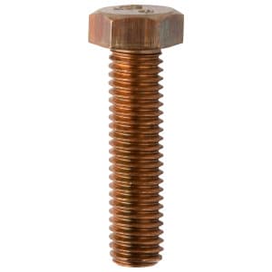 48-units min. Harger  Silicon Bronze Bolt 1/4"x3/4 - CS46B-EA