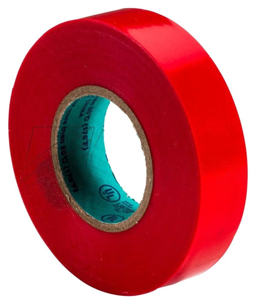 ULine 866RED - Red - Csa/ul Pvc Electrical Tape