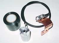 Gelvo Technology RFX-LMR400-0.9M - Grounding Kits For 3/8" Lmr400, 6 Awg, 0.9 Meter, Tape