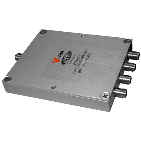 2-units min. Meca Electronics, Inc.  4-way, 40 W, Sma-female, 0.698 - 2.700 Ghz - 804-2-1.700V