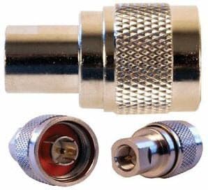 52-units min. Weije Electronics  Adapter, Type N (male) To Fme (female) - 121192E