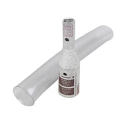 2-units min. Burndy  In-line Reducer Splice Kit For Telecommunications Applications, 1/0f - #2f Standard Clear - 10035788
