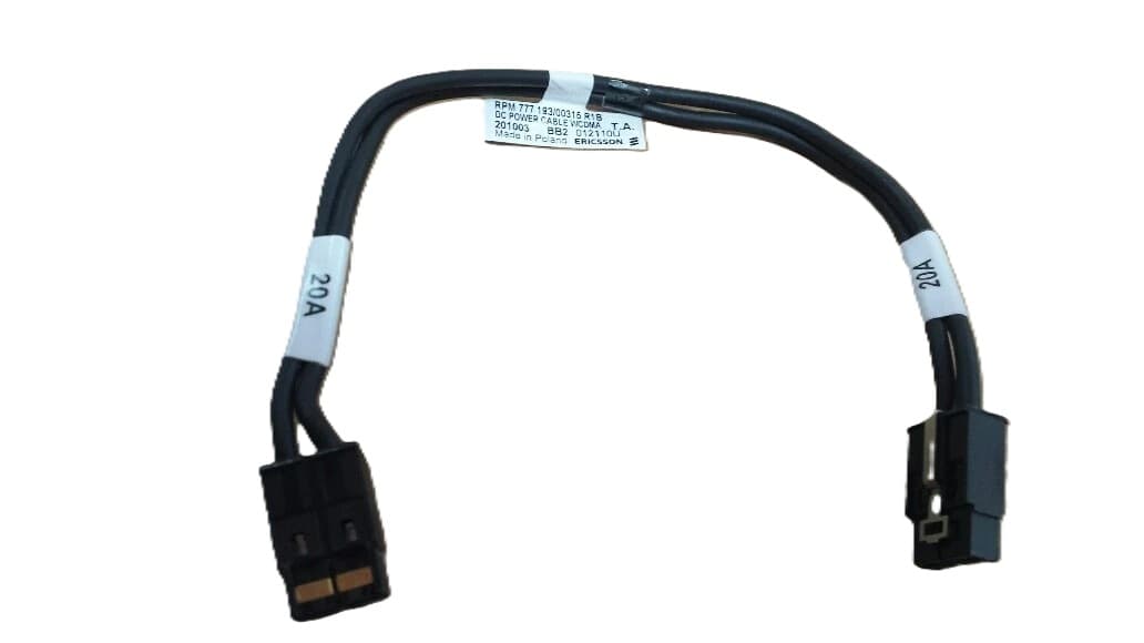 2-units min. Ericsson  Dc Power Cable Wcdma - RPM777193/00315