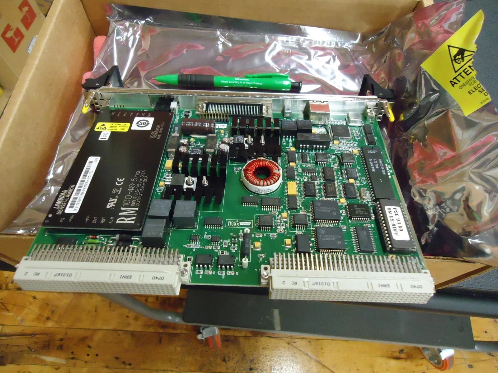 2-units min. Nortel   Power/scsi/ethernet Transition Module - NTST09AG