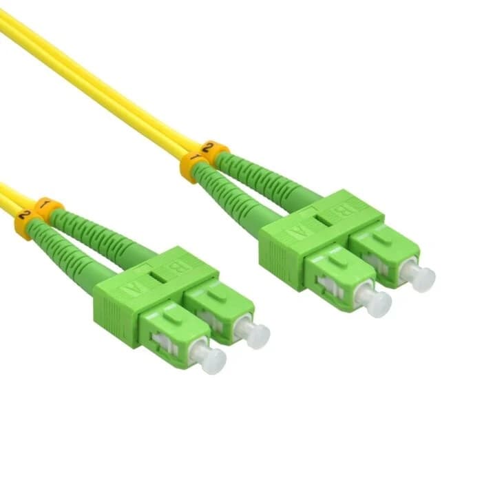 2-units min. OFS  Fiber Jumper, Sc/a-sc/a, Single-mode, 30m, Duplex, Onfp, 2mm - FJ-EE9D2YP-30M