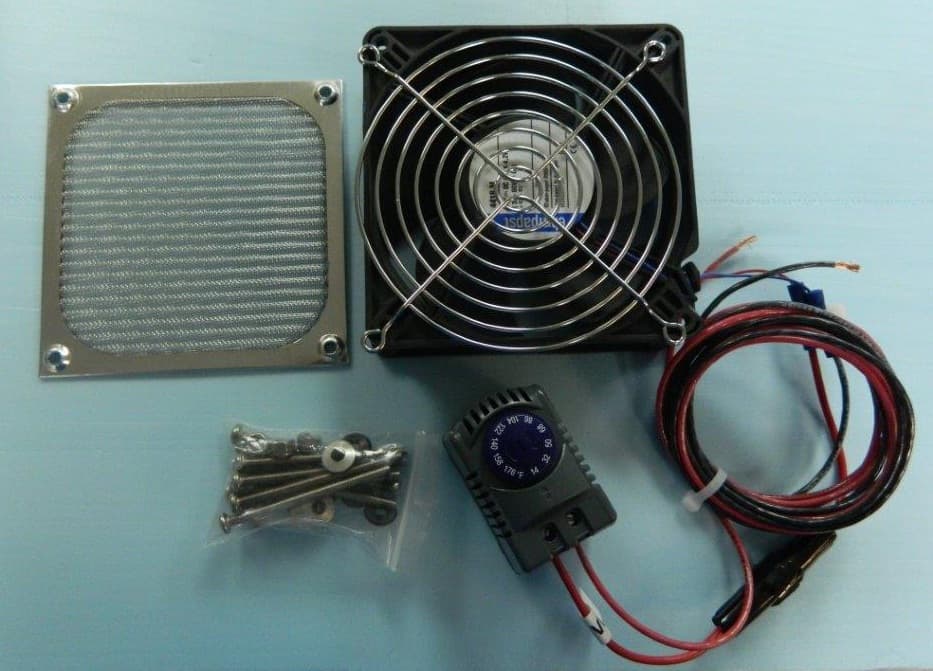 DDB Unlimited, Inc F15-48T - Tessco Sku: 540596 Ddb F15-48t - 48 Volt 220 Cfm Fan Kit