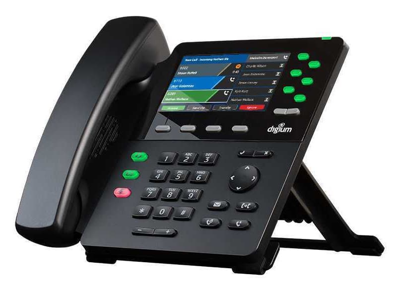 Sangoma 1TELD065LF - Navvvv000457 Phone D65 6-line Sip With Hd Voice Gigabit W.headset 4.3 Inc