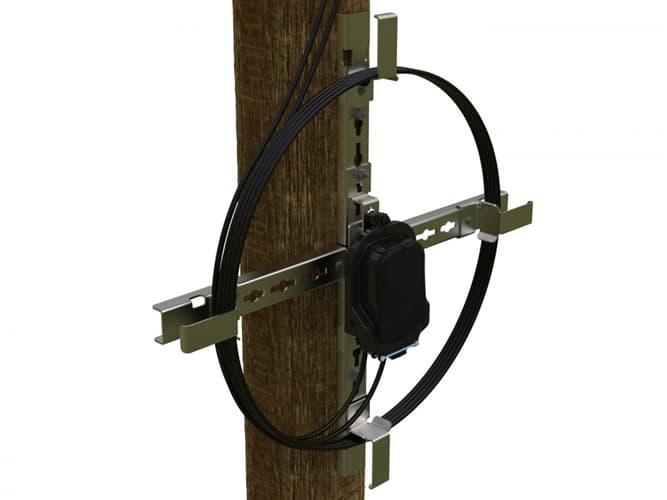 Preformed Line Products 8004072E - {nihass000180} Fiberlign Adss Cable Storage Asssembly System Fixed Arm Extended