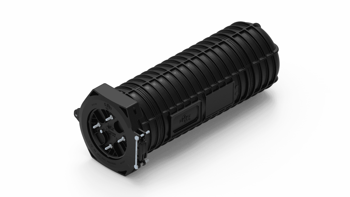 Preformed Line Products 8006877 - Dome Splice Enclosure, COYOTE 6.5" X 22", includes four cable entry ports, for loose tube cable, PLP 8006877
