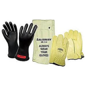2-units min. Salisbury Electrical Safety  Class 0 Electrical Glove Kit - Size 10 - SAL-GK011B/10