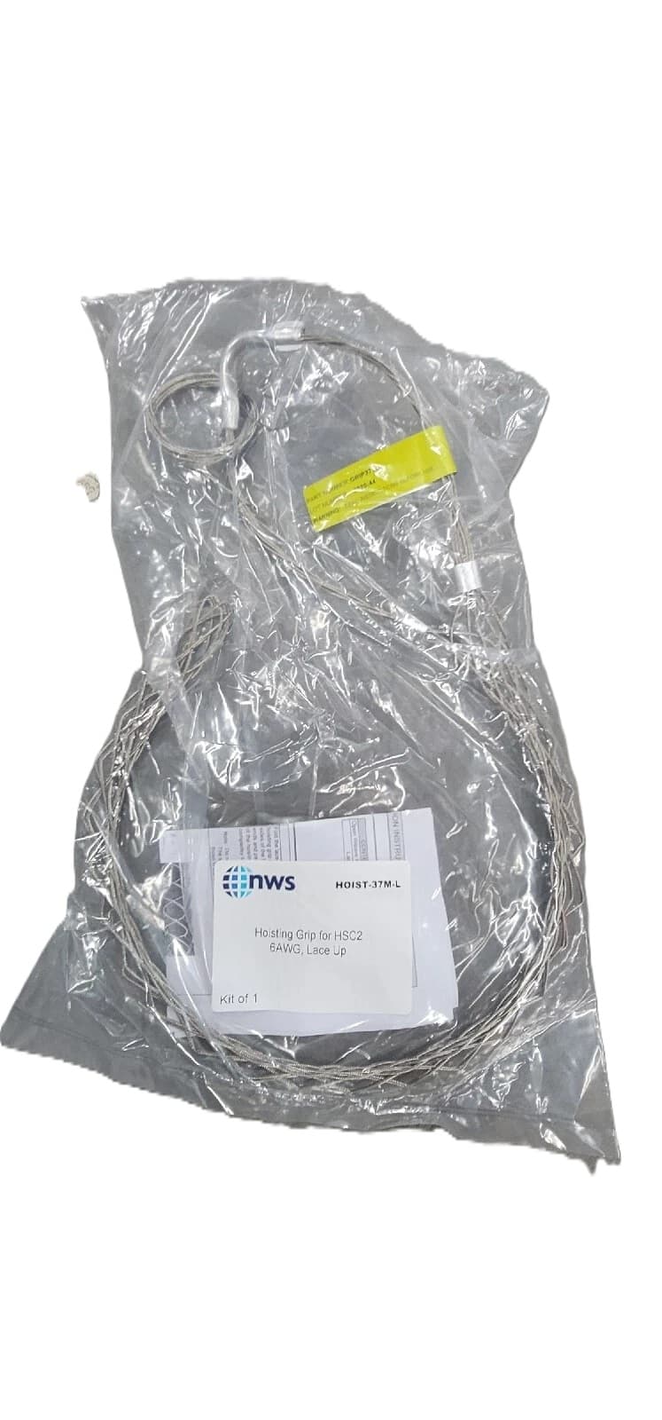 14-units min. NWS  Hoisting Grip For Hcs2 6awg, Lace-up - HOIST-37M-L