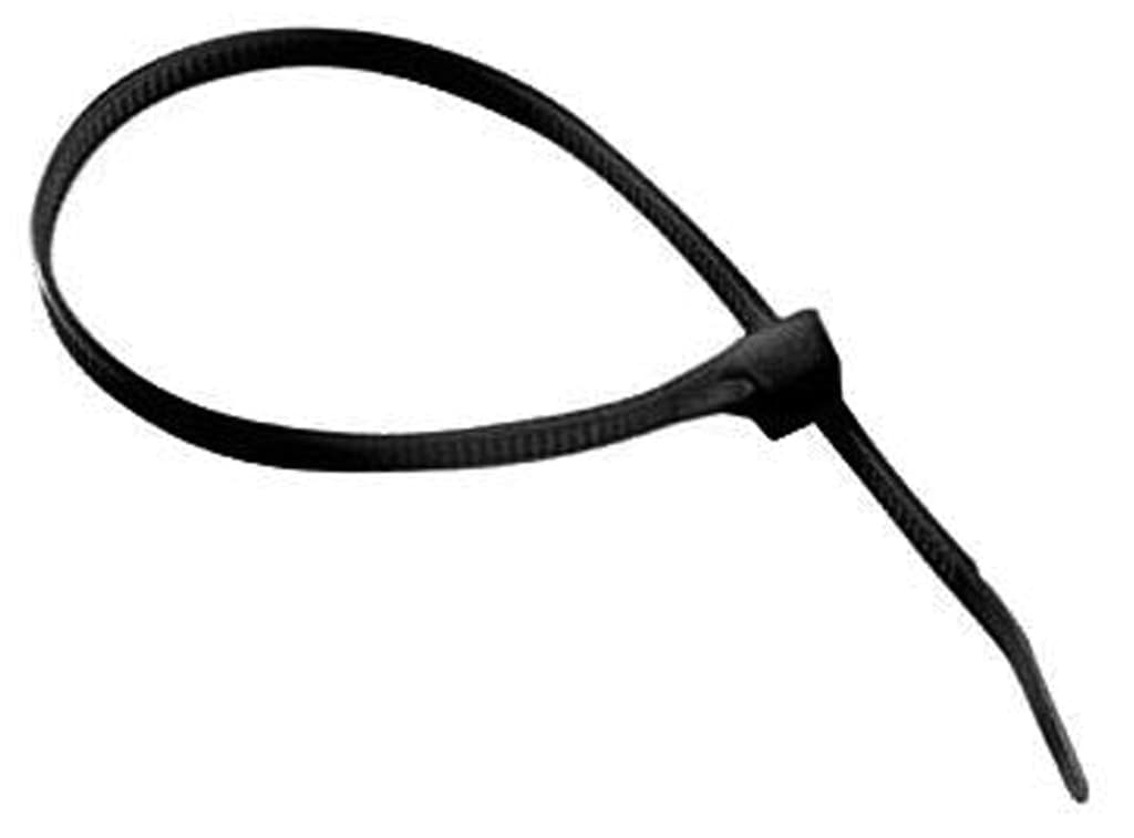 10-units min. 3M  Nylon Cable Tie- 15.25 L X .30 W 120lbs 4 Bundle, Weather Proof, Black (50 Per Bag) - TX-8060X