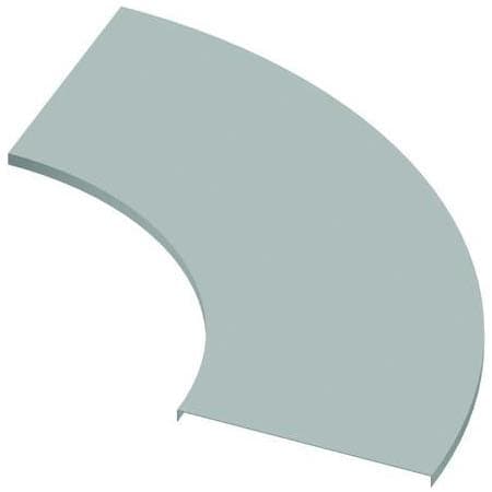 2-units min. Site Pro 1  Aluminum Cable Tray  Cover- 90 Degree Bend - 12 - LT-V90-12-A