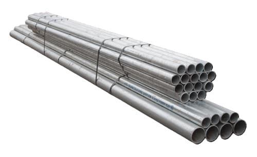 Advanced Tower Components GP-2-96 - Galvanized Plain End Pipe, 2-3/8 Od X 96 Sch40