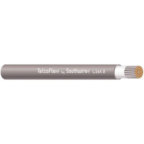 25-units min. Electro Wire Incorporated  Telcoflex Ii 2/0 Awg L2 Gray, Ks24194-southwire, #56977201 - 407403294