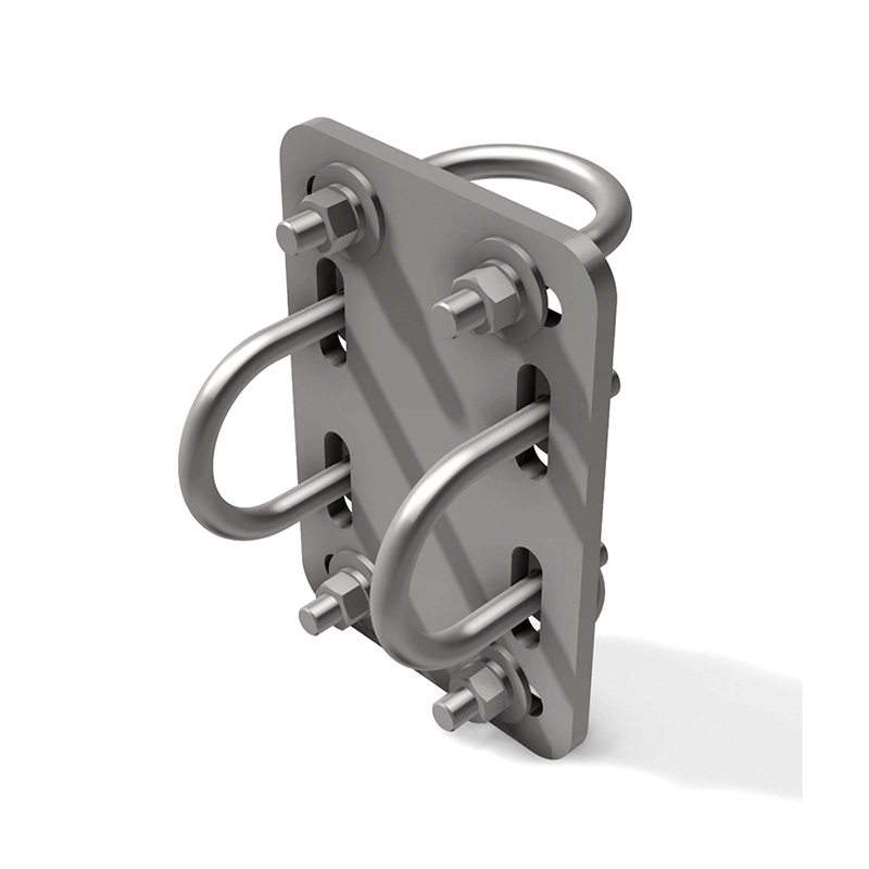 3-units min. Newave Tower Components  2-7/8'' To 2-7/8'' Crossover Plate With U-bolts - CX278278