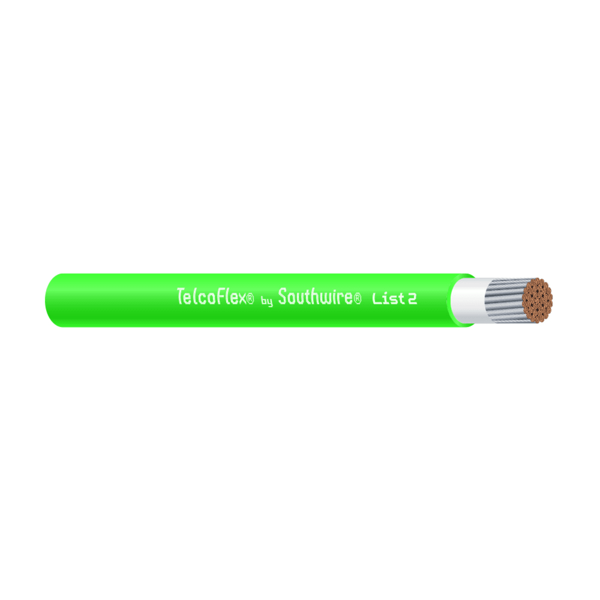 13-units min. Southwire  56984101, Southwire Telcoflex List 2 4/0awg Green - Southwire
