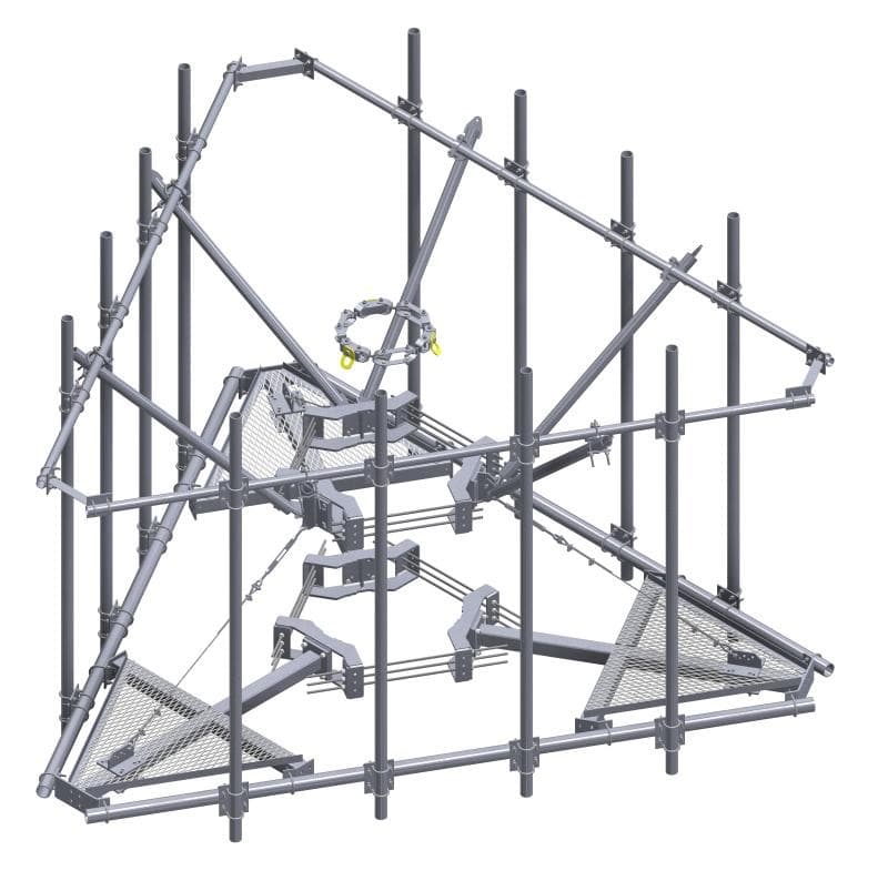 Valmont RMQLP-4120-H10 - RMQLP-4120-H10 Low Platform Assembly