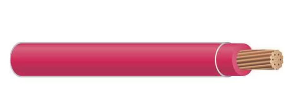 Southwire 20501301 -  2AWG 19 Stranded Red Insulated Wire