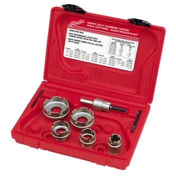 Unknown 49-22-8310 - "kit Carbide Cutter Sheetmetal 7 Pc Electricians"