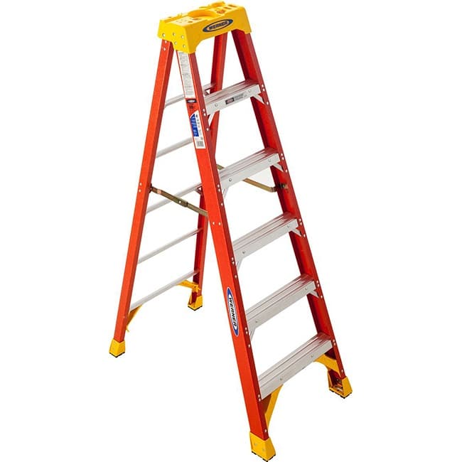 Unknown WRC-6208 - "8' Type T1a 300lb Capacityadvent 8-step Fiberglasslouisville Step Ladder"