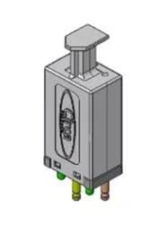 Guardian Telecom Ltd. 3B6S-300 - Protector Module 5 Pin 300v Blue