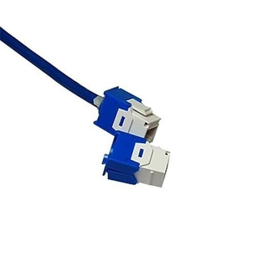 59-units min. Oldcastle BuildingEnvelope  Cat6a Data Jack - 125-1628-WT