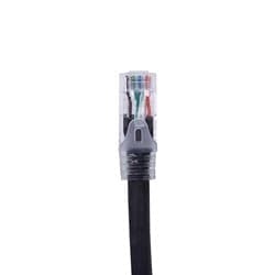 12-units min. Vericom Global Solutions  Cat6a Vgs6a Snagless 6ft Black - RC660006F-MBK