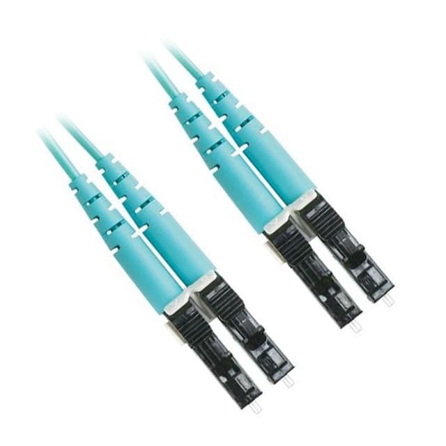 Panduit Corporation FX2ERLNLNSNM005 - Om3 2-f 1.6mm Patchcord Riser Lc-lc Duplex Aqua 5m