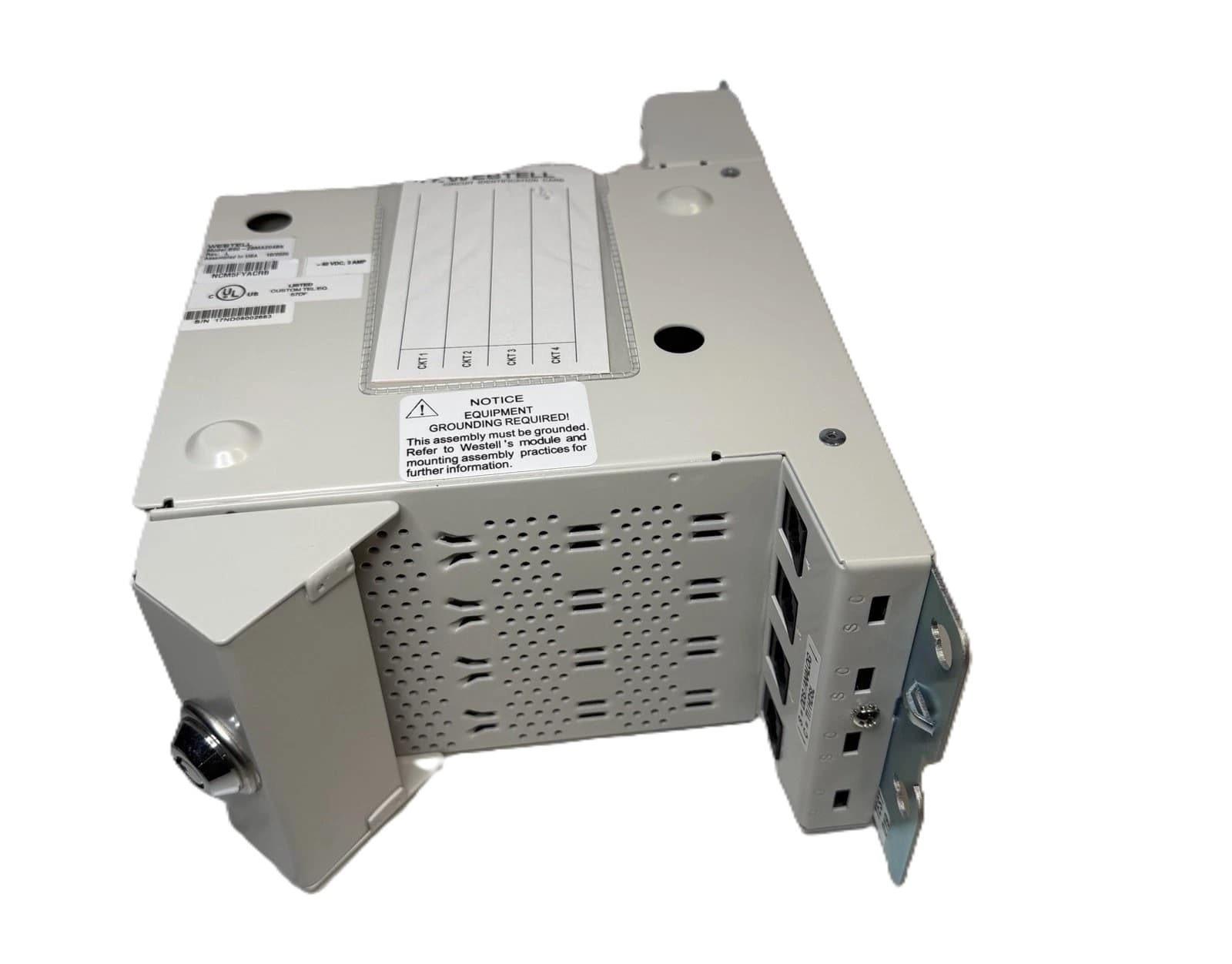 Westell, Incorporated B90-28MA204BK - Mtg Wall 4pos 200mech W/key